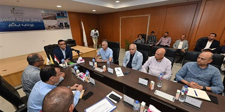 اجتماع وزير الاسكان