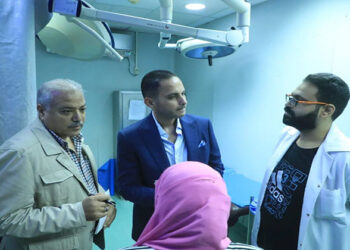تفاصيل جولة تفقدية لنائب وزير الصحة بمستشفى عين شمس العام