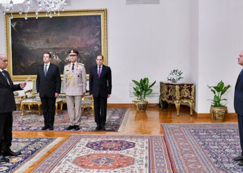 السيسي يشهد أداء حلف اليمين لرئيسي مجلس الدولة والنيابة الإدارية