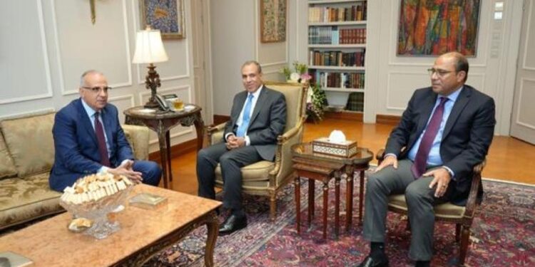 وزير الخارجية والهجرة يبحث مع هانى سويلم التعاون بين الوزارتين