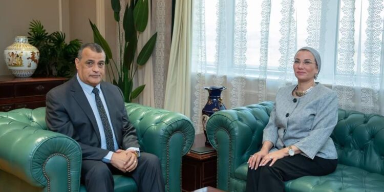 وزيرا الإنتاج الحربي والبيئة