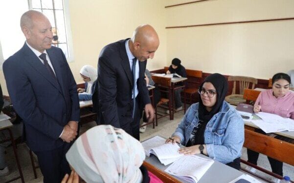 وزير التربية والتعليم ومحافظ القاهرة يتفقدان امتحانات الثانوية العامة