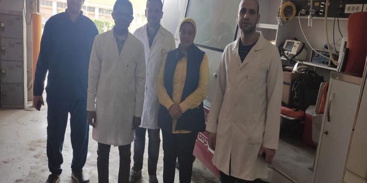 مصنع إنتاج وإصلاح المدرعات” ينظم قافلة طبية للعاملين