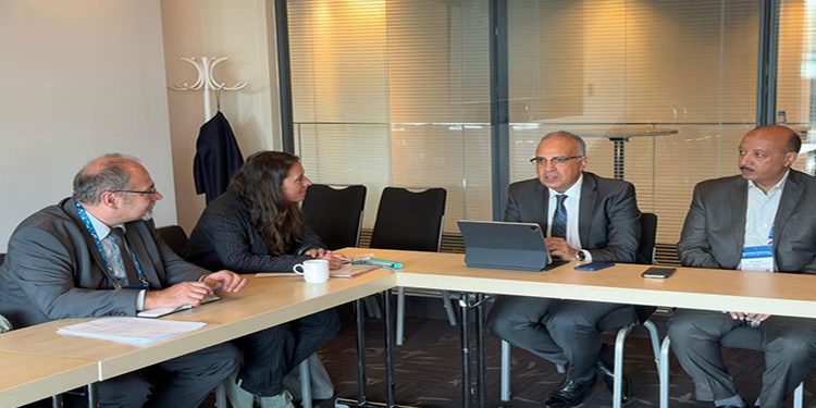 وزير الري يلتقى ممثلى الوكالة الألمانية للتعاون الدولى