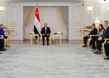 الرئيس السيسي يستقبل وفد من الكونجرس الأمريكي