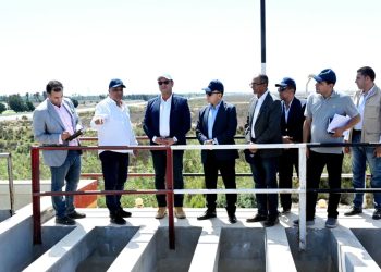 وزير الإسكان ومحافظ كفر الشيخ يتفقدان محطة مياه مطوبس الشمالية ضمن مشروعات المبادرة الرئاسية “حياة كريمة”