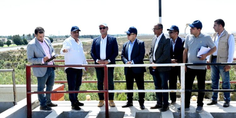 وزير الإسكان ومحافظ كفر الشيخ يتفقدان محطة مياه مطوبس الشمالية ضمن مشروعات المبادرة الرئاسية “حياة كريمة”