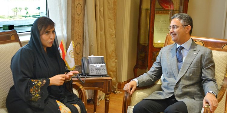 وزير التموين والتجارة الداخلية يستقبل سفيرة دولة الامارات لبحث مجالات وسُبل التعاون المشتركة