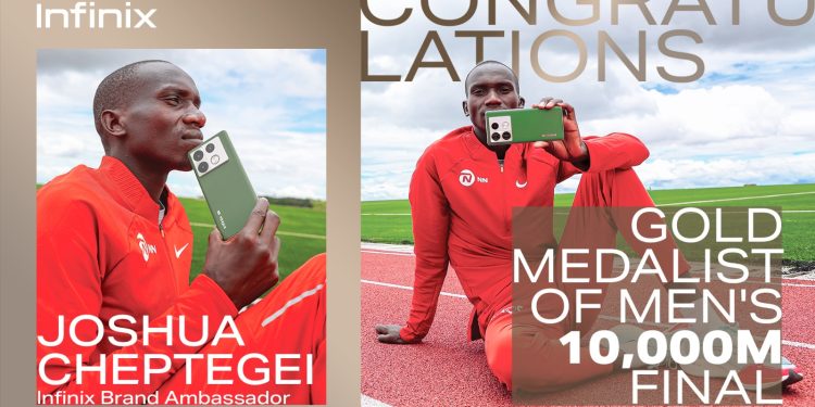 انفينكس تحتفل بفوز سفير علامتها فى أوغندا بميدالية ذهبية في الأولمبياد