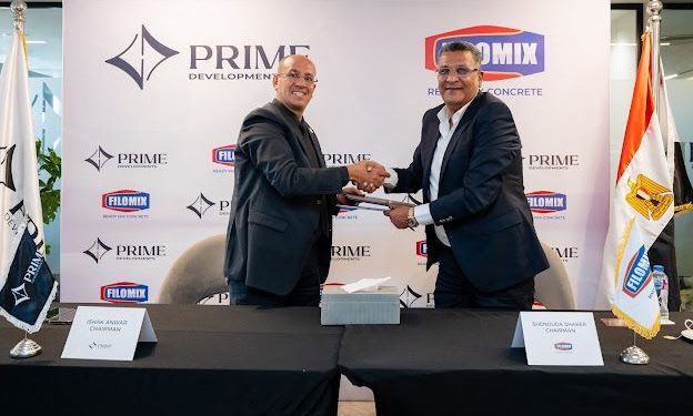 برايم للتطوير العقاري تتعاقد مع فيلوميكس لإنشاء محطة خرسانية لتشغيل مشروعاتها