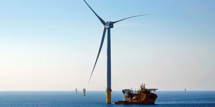 عطل بأكبر مزرعة رياح بحرية في العالم تابعة لجنرال الكتريك الأمريكية