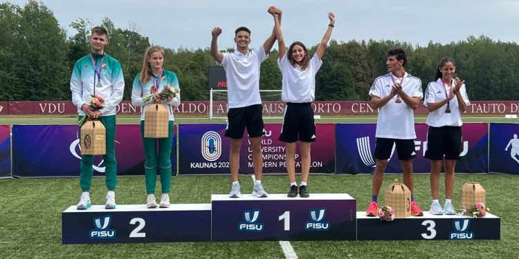 جامعة مصر للمعلوماتية تهنئ الطالبة زينة عامر لحصادها ميداليتين ذهبيتين ببطولة العالم للجامعات للخماسي الحديث بـ”ليتوانيا”