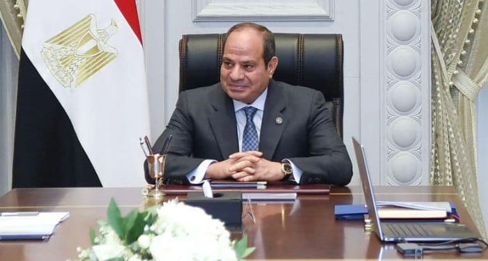 السيسي يجتمع مع رئيس مجلس الوزراء ووزيرا الري والزراعة