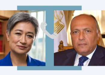 وزير الخارجية والهجرة يتلقى اتصالاً هاتفياً من نظيرته في استراليا