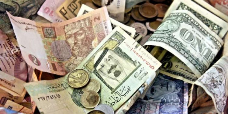 أسعار العملات العربية والأجنبية في مصر اليوم الثلاثاء
