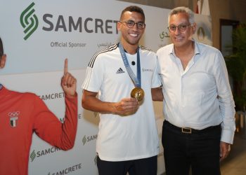 سامكريت القابضة تحتفل بتتويج البطل أحمد الجندي بالميدالية الذهبية في سباقات الخماسي الحديث في أولمبياد باريس 2024