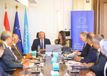 الوزير ومشاط  يشهدان توقيع الاتفاق التنفيذي لبرنامج الاتحاد الأوروبي لدعم التجارة والصناعة