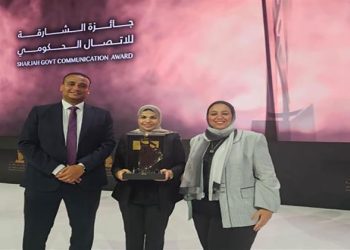 “مركز المعلومات” بمجلس الوزراء يفوز بجائزة الشارقة للاتصال الحكومي لأفضل محتوى اتصالي وإعلامي