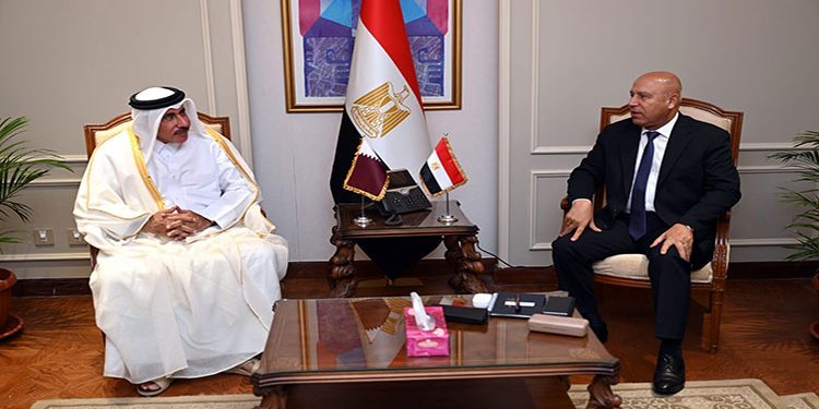 كامل الوزير يستقبل وزير المواصلات القطري لبحث تدعيم التعاون بين الجانبين في مجالي النقل والصناعة