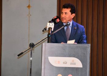 وزير الشباب والرياضة يشهد احتفاليه مرور 10 سنوات على انشاء أندية السكان في مصر