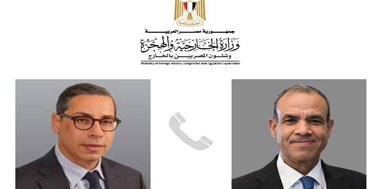 وزير الخارجية والهجرة وشئون المصريين بالخارج يجرى اتصالاً  هاتفياً مع وزير خارجية قبرص
