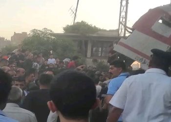 وزيرة التضامن الاجتماعي تتابع حادث تصادم قطارين محافظة الشرقية