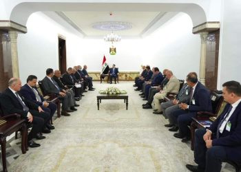 رئيس مجلس الوزراء العراقي يستقبل وزير  الصناعة والنقل المصري ووفد من كبرى الشركات المصرية