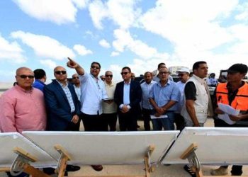 وزير الإسكان يتفقد موقف تنفيذ أعمال المرافق والطرق بالأراضى الخاضعة لولاية “هيئة المجتمعات العمرانية الجديدة”
