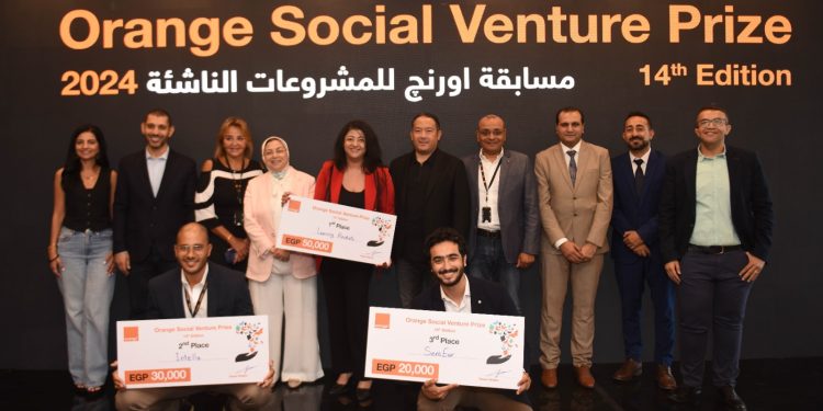 اورنچ مصر تحتفي بالشركات الناشئة الفائزة بنسخة 2024 من مسابقتها المحلية  Orange Social Venture