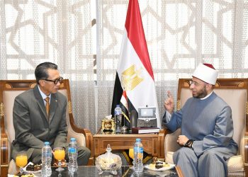 وزير الأوقاف يستقبل سفير إندونيسيا بالقاهرة ويبحثان التعاون المشترك