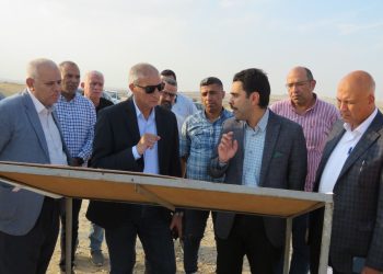نائب رئيس “هيئة المجتمعات العمرانية”يتفقد مشروعات المرافق والطرق بالعبور الجديدة