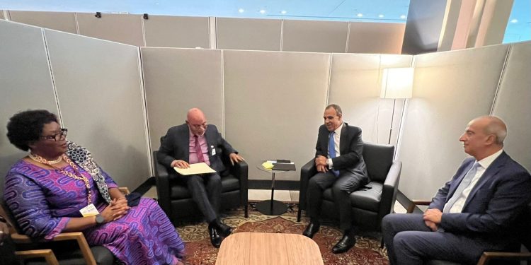 وزير الخارجية يلتقي مع نظيره السوداني