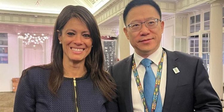 وزيرة والتعاون الدولي تبحث مع نائب وزير المالية الصيني تعزيز الاستثمارات الصينية في مصر