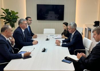 وزير البترول والثروة المعدنية يلتقي الرئيس التنفيذي لمجموعة بتروناس الماليزية