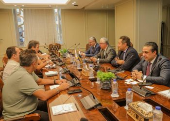 رئيس اقتصادية قناة السويس يلتقي رئيس شركة دايون جوانزو Dayun Guangzhou