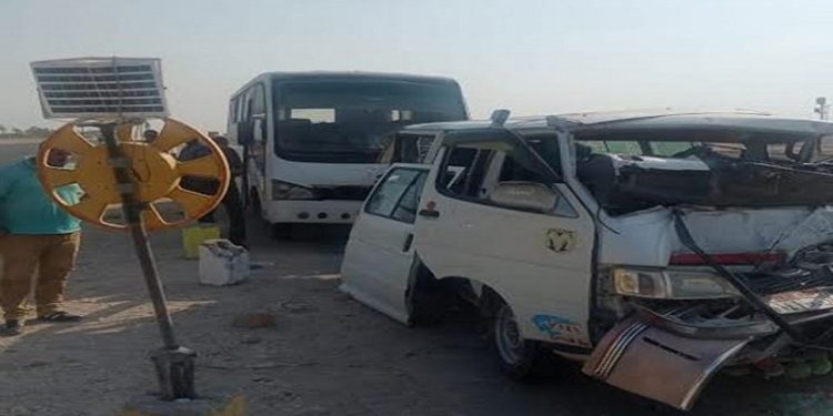 مصرع وإصابة 10 أشخاص في حادث مروع بالطريق الإقليمي بالشرقية