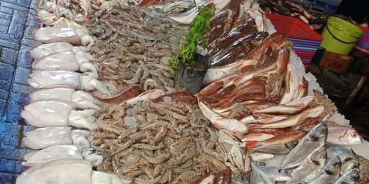 أسعار الأسماك في سوق العبور اليوم السبت