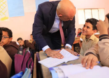 وزير التعليم يزور مدرسة الشهيد النبوى الابتدائية بمحافظة الغربية لمتابعة انتظام العملية التعليمية