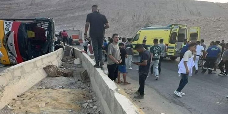 جامعة مصر للمعلوماتية تنعي طلاب جامعة الجلالة المتوفيين جراء حادث الأتوبيس الأليم