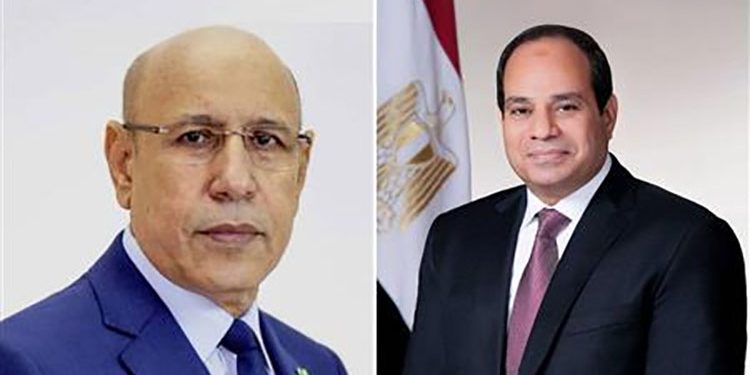 الرئيس السيسي ونظيره الموريتاني يؤكدان حرصهما على وحدة وسيادة ليبيا