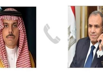 اتصال هاتفي بين وزير الخارجية ونظيره السعودي بشأن جهود وقف العدوان الإسرائيلي في المنطقة