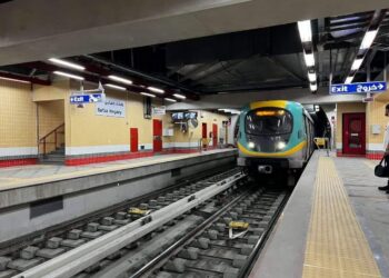 النقل تعلن مواعيد خطوط المترو الانفاق والقطار الكهربائي الخفيف LRT
