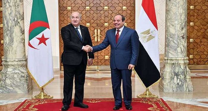 الرئيس السيسي: توافق تام مع الجزائر بشأن أهمية استعادة الاستقرار فى المنطقة