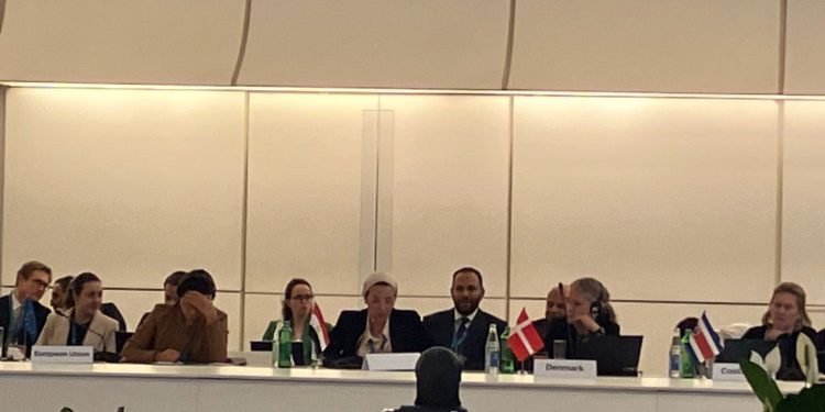 وزيرة البيئة تلقي كلمة مصر في الجلسة العامة بعنوان الطريق نحو COP29
