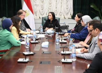 وزيرة التضامن تلتقي مدير مكتب منظمة العمل الدولية بالقاهرة