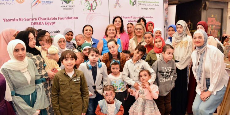 بنك التعمير والإسكان يشارك بفعاليات أسبوع التوعية العالمي  بمرض انحلال الجلد الفقاعي