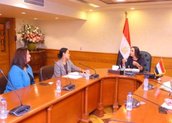 وزيرة التضامن الاجتماعي تلتقي المدير القطري لمؤسسة دروسوس