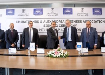 بنك الإمارات دبي الوطني – مصر يوقع عقد تمويل جديد بقيمة 400 مليون جنيه مصري مع جمعية رجال أعمال إسكندرية