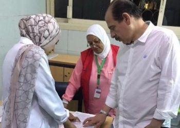 نائب وزير الصحة يتفقد بشكل مفاجئ مركزي صحة المعصرة وطرة