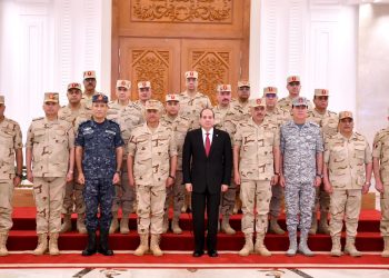 الرئيس السيسى يرأس اجتماع المجلس الأعلى للقوات المسلحة بالقيادة الاستراتيجية